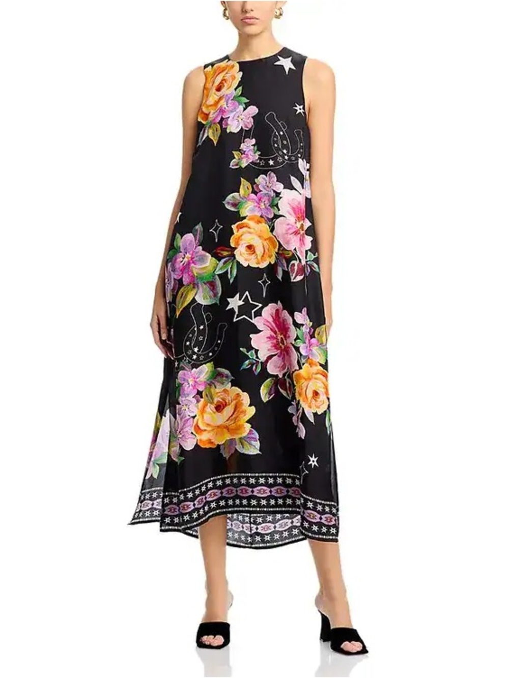 Johnny Was Jade Karolina tea length dress